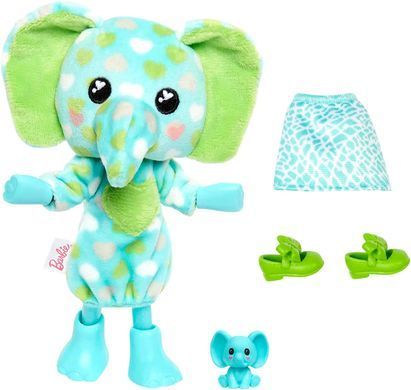 Лялька Barbie Cutie Reveal Chelsea Jungle Elephant Друзі з джунглів Слоненя (HKR13)