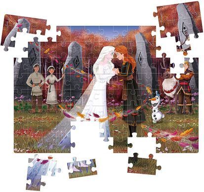Пазл Clementoni Supercolor Puzzle Frozen 2 Холодное сердце 2- 104 шт. (25719)