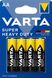 Батарейки Varta Super Heavy Duty Zinc-Carbon R6  AA 1.5 V 4 шт (‎4008496556267)
