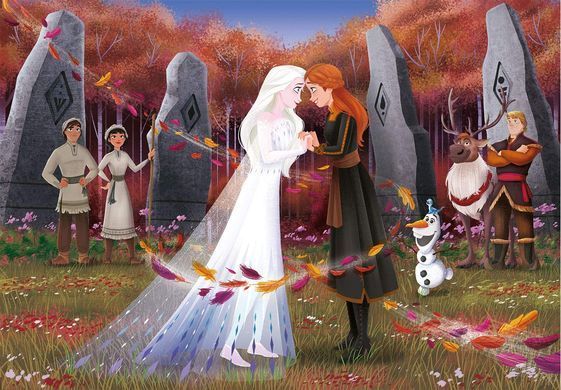 Пазл Clementoni Supercolor Puzzle Frozen 2 Холодное сердце 2- 104 шт. (25719)