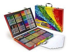 Набір для малювання Crayola, Rainbow Inspiration Art Case 140 Count Art Set Арт кейс (04-2532)