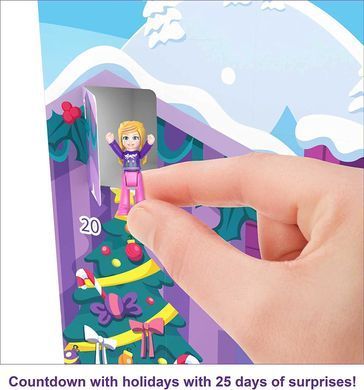 Ігровий набір Полі Покет Polly Pocket Advent Calendar Адвент календар (GYW07)