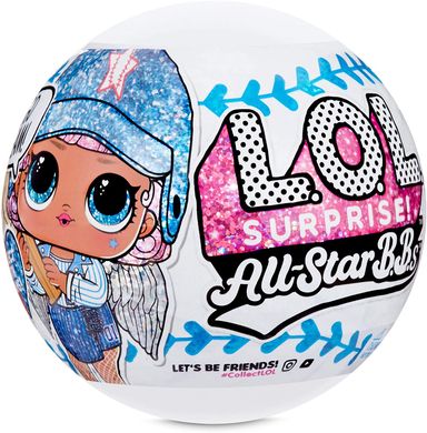 Игровой набор L.O.L. Surprise! All-Star B.B.s Sports Series 1 Голубая бейсбольная команда (570370)