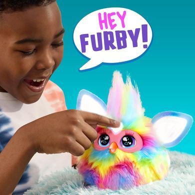 Інтерактивна м'яка іграшка Furby Фербі Tie Dye з аксесуарами (F8900)