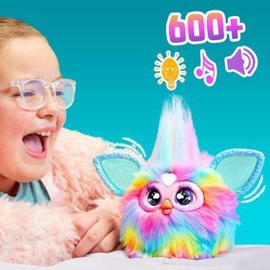 Інтерактивна м'яка іграшка Furby Фербі Tie Dye з аксесуарами (F8900)