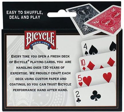 Игральные карты Bicycle Standard Playing Cards - Poker Size Rider Back and Red 4 шт. (‎10015551)