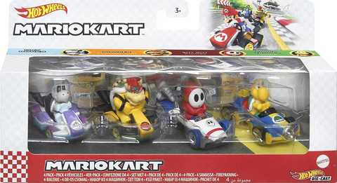 Mario kart deals toys hot wheels