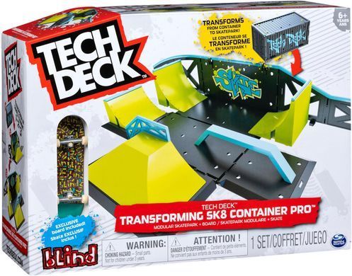 Скейт-парк Tech Deck Transforming SK8 Container Фингерборды (6035884)
