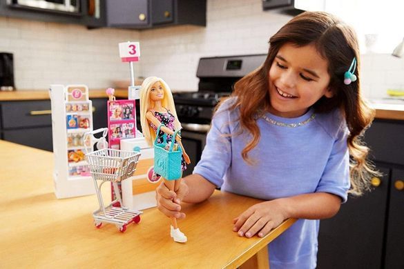 Ігровий набір Barbie Supermarket, Blonde Барбі Супермаркет (FRP01)