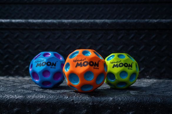 Лунный мяч Waboba Moon Ball Martian Blue Антигравитационный Марсианский синий (840001932999)