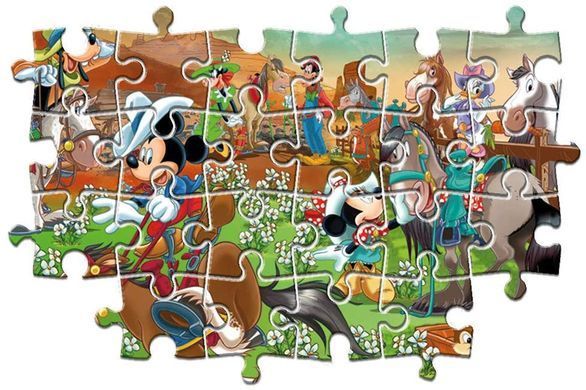 Пазл Clementoni Supercolor Mickey and Friends Puzzle MAXI Миккі Маус и друзі - 104 шт. (23759)