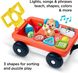 Обучающая тележка Fisher-Price Laugh & Learn Pull & Play Learning Wagon Игрушки для малышей (GLK15)