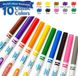 Набор фломастеров Crayola Ultra-Clean Washable Markers, Fine Line 10 штук (58-7852)