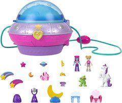 Игровой набор Polly Pocket Double Play Двойные веселые космические приключения (HCG25)