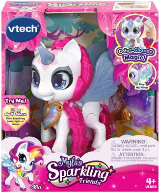 Интерактивная игрушка VTech Myla's Sparkling Friends, Mia The Unicorn Волшебный единорог Мия (80-530800)