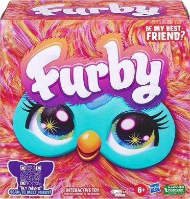Інтерактивна м'яка іграшка Furby Фербі Coral з аксесуарами (F6744)