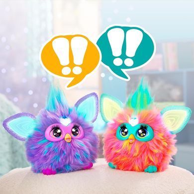 Інтерактивна м'яка іграшка Furby Фербі Coral з аксесуарами (F6744)
