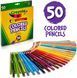 Набір олівців Crayola Colored Pencils 50 штук (68-4050)