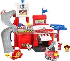 Ігровий набір VTech Go! Go! Smart Wheels Rescue Tower Firehouse Пожежна рятувальна станція (80-543000)