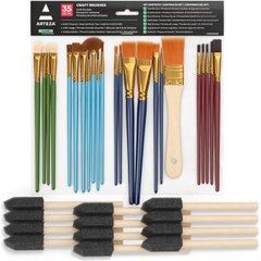 Набор кистей для живописи Arteza Craft Brushes (ARTZ-3865)