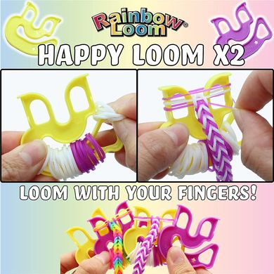 ​​​​​​​Мега-комбінований набір Rainbow Loom Loomi-Pals  Glow in The Dark для плетіння браслетів  (R0111)