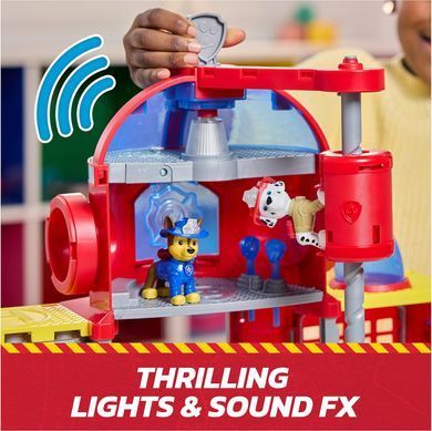 Рятувальний центр з Маршаллом Paw Patrol Fire Rescue Command Center з машиною, світлом і звуком (6073766)