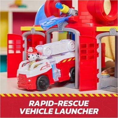 Рятувальний центр з Маршаллом Paw Patrol Fire Rescue Command Center з машиною, світлом і звуком (6073766)
