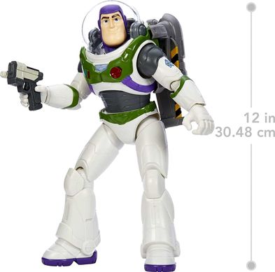 Шарнирная фигурка Базз Лайтер Mattel Disney Pixar Lightyear Space Ranger Gear Alpha Buzz История игрушек  30.48 см (HHK12)