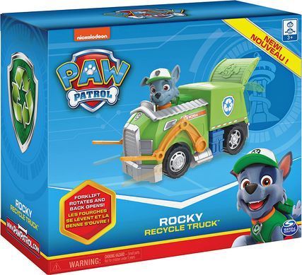 Ігровий набір Spin Master Paw Patrol Rocky's Recycle Truck Щенячий патруль Автомобіль-сміттєвоз Роккі (6054969)