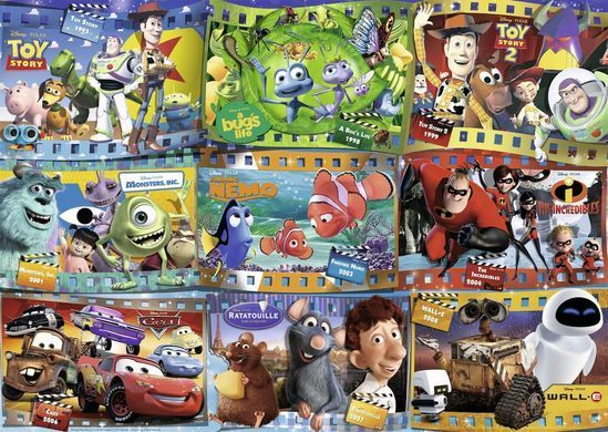Пазл Ravensburger  Disney-Pixar Movies  Дисней - 1000 шт. (&lrm;19222)