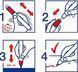 Набор меловых маркера Edding 4085 Chalk Marker Window Белый 1-2 мм  2 шт (4-4085-2-1049)