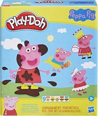 Набір для творчості Hasbro Play-Doh Peppa Pig Stylin' Set&nbsp;&mdash; Творчість із Пеппою (F1497)