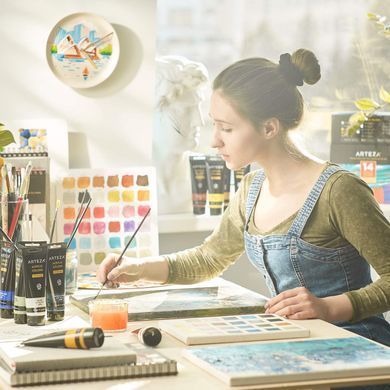 Акриловые краски Arteza Acrylic Paint Профессиональная серия 14 по 120 мл (&lrm;ARTZ-8154)
