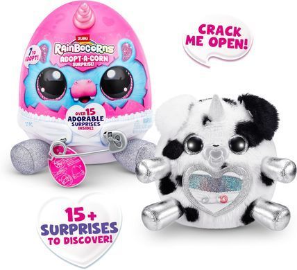 Мягкая игрушка-сюрприз Rainbocorns Adopt-A-Corn Dalmatian от ZURU Далмантинец (92105B)