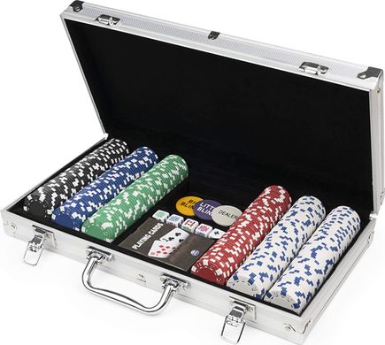 Набір для покеру Spin Master Cardinal Classics 300-Piece Poker Set 300 фішок та кейс (6061119)