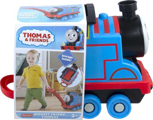 Паровозик тележка - тягач Томас TFisher-Price Thomas & Friends Biggest Friend Thomas (HHN32)