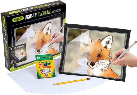 Планшет для рисования с подсветкой и копирования Crayola Light Up Tracing Pad (74-7404-A-000)