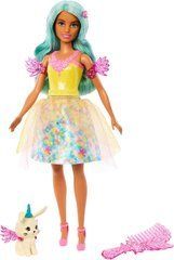 Кукла Barbie A Touch of Magic Барби Тереза в фэнтези‑образе с питомцем (HLC36)