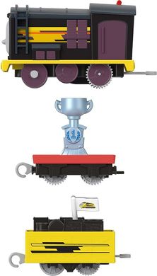 Моторизований паровозик Дизель Fisher-Price Thomas & Friends Deliver The Win Diesel  Motorized Train (HDY74)