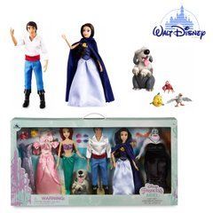 Набір ляльок Disney Store The Little Mermaid Русалонька Аріель, Ванесса, Ерік і Урсула (60020409019350000000)