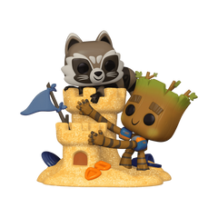 Фігурка Funko Pop! Marvel Moment Guardians of the Galaxy Rocket and Groot (65029)