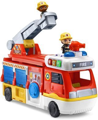 Игровой набор VTech Helping Heroes Fire Station Пожарная спасательная машина трансформер (80-529801)