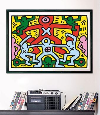 Пазл Clementoni Museum Collection Novo Art Series - Keith Haring  Кіт Харінг 1000 шт. (&lrm;39757)