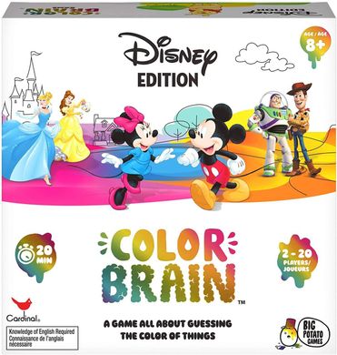 Настольная семейная игра Colorbrain - Color Brain Disney Edition англ. язык (6051269)