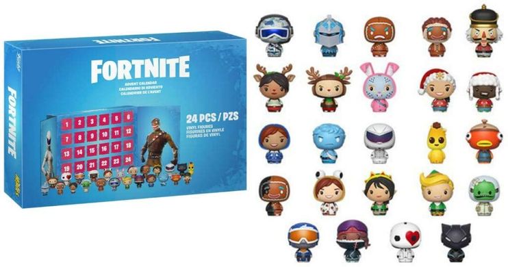 Игровой набор Funko POP! Fortnite Advent Calendar Рождественский Адвент календарь (42754)