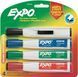 Набор маркеров для досок сухого стирания с магнитом EXPO Magnetic Dry Erase Markers  Цветные 4 шт. (1944728 )