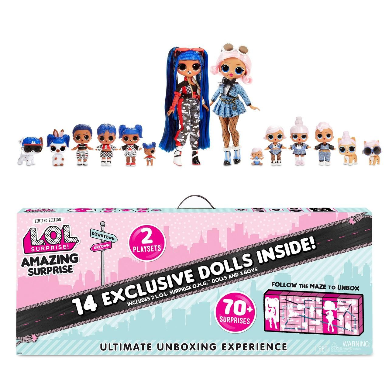 lol 14 doll set