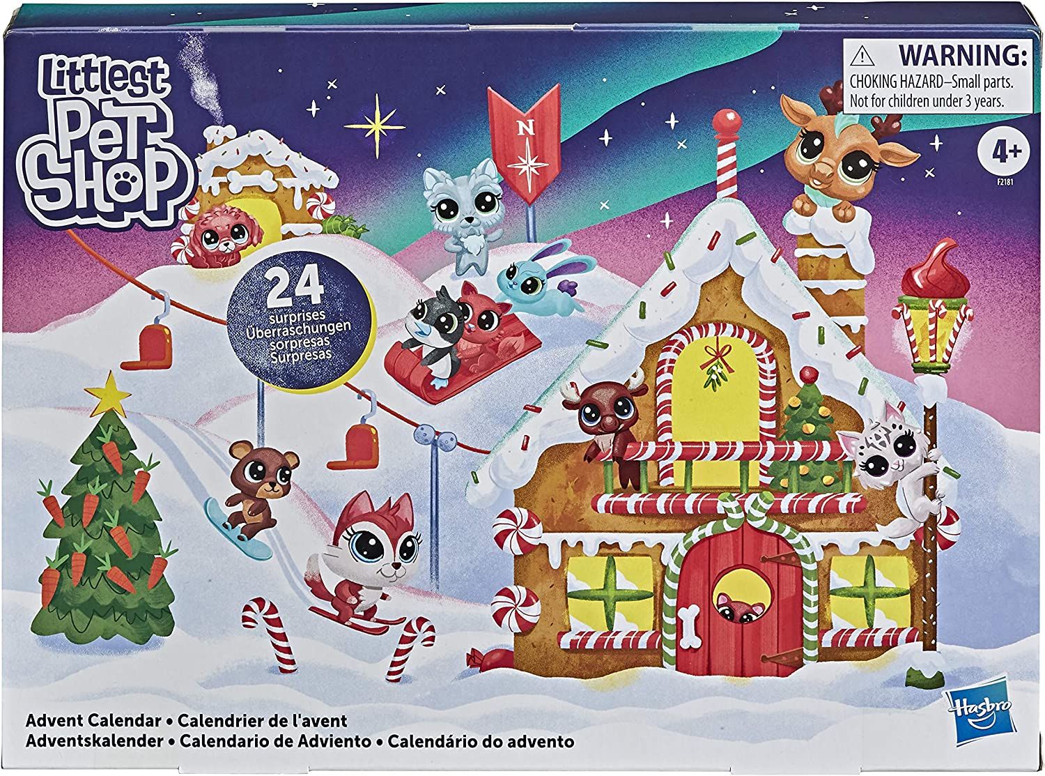 Игровой набор Littlest Pet Shop Pet Advent Calendar Адвент календарь  Домашние питомцы (F2181) - Интернет-магазин 