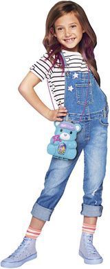 Ігровий набір Поллі Покет Polly Pocket Teddy Bear Purse Кишеньковий Світ Вечірні посиденьки з ведмедиком (HGC39)
