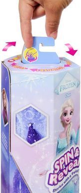 Кукла Эльза Mattel Disney Frozen Elsa &ndash; Spin & Reveal Вращай и открывай Холодное сердце с сюрпризами и аксессуарами (JBG59)